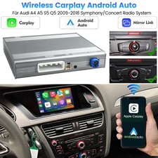 Wireless CarPlay Android Auto Für Audi A4 B8 A5 B9 Symphony/Concert Radio System