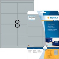 Herma Silberfarbene Folien-Etiketten Special, 99,1 X 67,7 Mm 1 Bis 40X Spare 22%