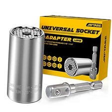 Universal Socket Tool Super Socket Metric 11-32mm Multi-function Ratchet Large