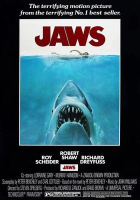 Jaws (1975) Movie Poster