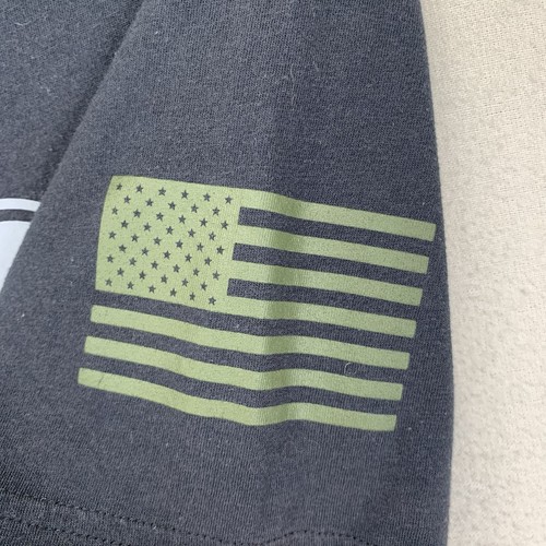 Under Armour T-Shirt Small schwarz USA Flagge patriotisch Amerika Schlange locker dünn - Bild 5 von 11