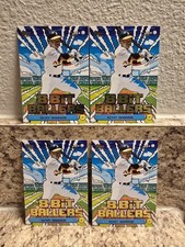 (4) 2026 Topps Series 1 Celebration Rickey Henderson #8B-17 8 Bit Ballers A's