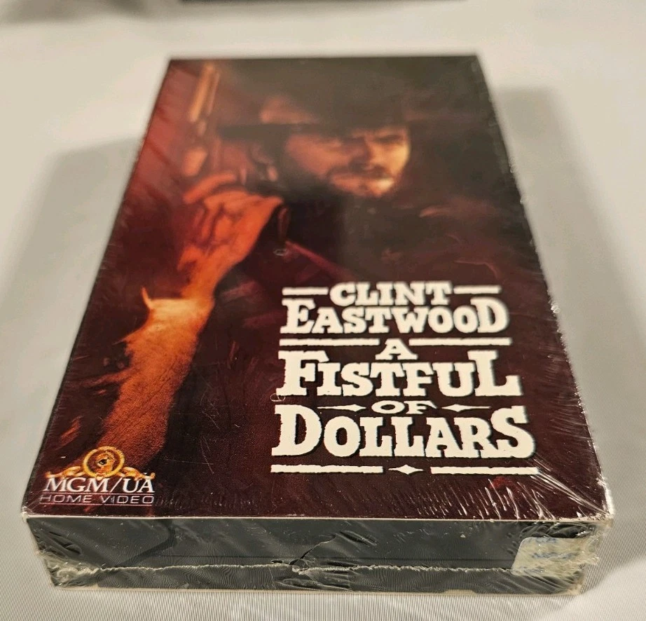 A Fistful of Dollars 1994 VHS MGM, Clint Eastwood, New Sealed - Image 2 of 4