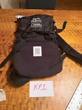 Topo Designs Rover Pack BLACK Cordura Rucksack Backpack USA KP1 NEW TAGS