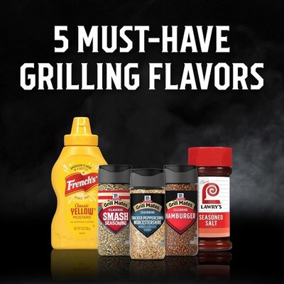 Grilling Variety Pack Burger Seasoning Gift Set Mustard & Seasoning Mix