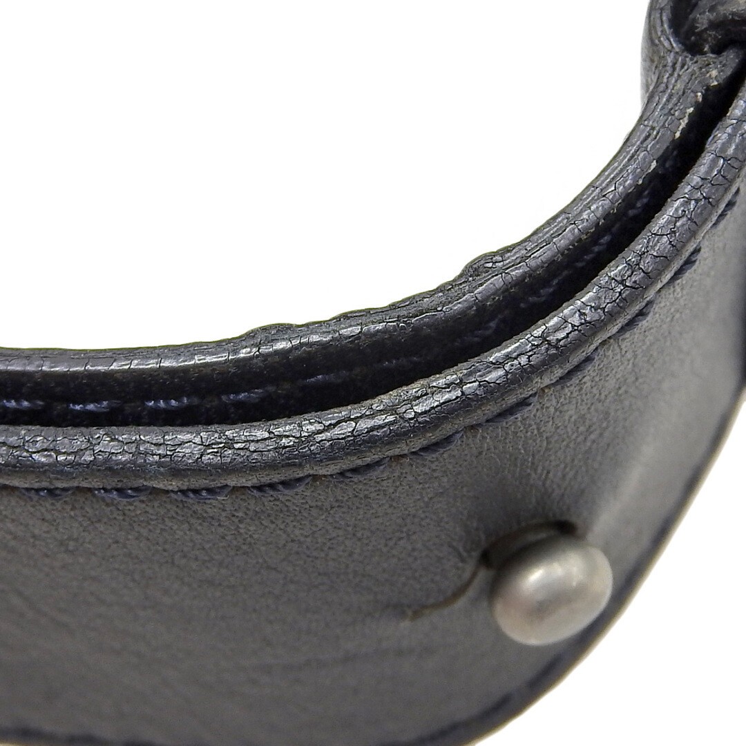Longchamp Le Pliage Heritage Mini Leather Crossbody Bag Black Brown White Auth image 8
