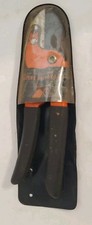 Wallace Model P8 Orange Anvil Cut Garden Pruning Shears Made in USA