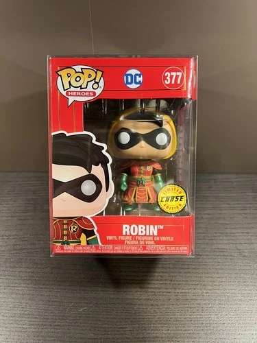 Funko Pop! DC Batman - Imperial Palace Robin #377 w/Protector Chase Vinyl Figure