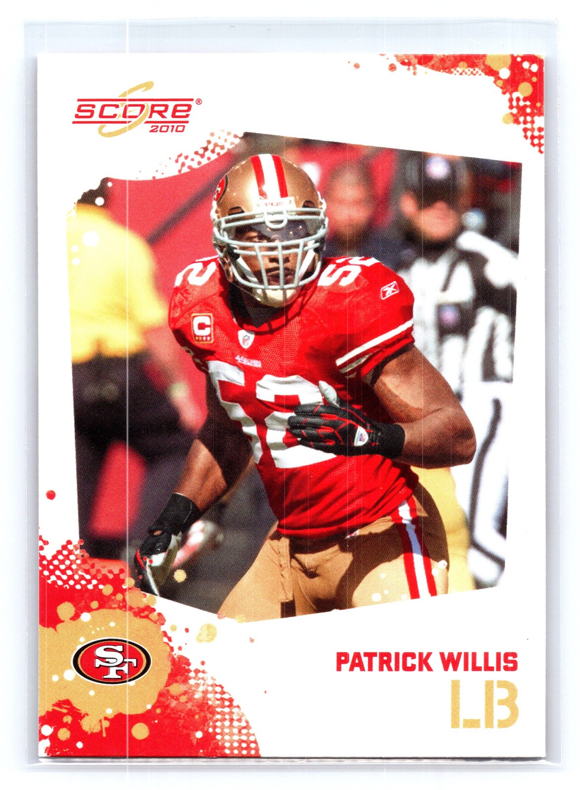2010 Score Patrick Willis #253