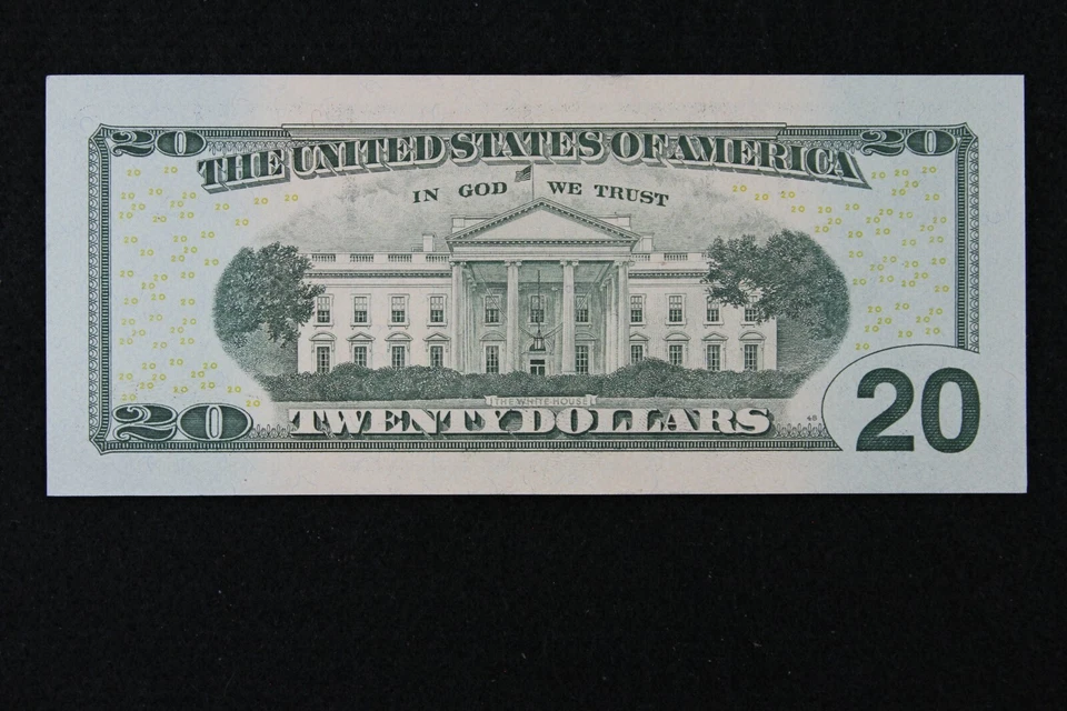 $20 2004A Gem CU Star Federal Reserve Note GB00300311* series A, 320K Run 1, NY - Image 3 of 3
