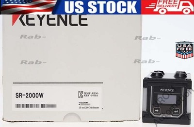 Keyence SR-2000W Super Wide View 1D 2D Bar Code Reader Scanner US Free TAX