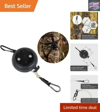 30ft Retractable Hunting Hoist Rope - Silent & Reliable Gear Support