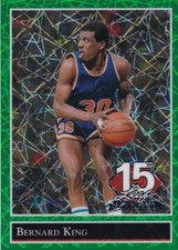 2025 Leaf 15th Anniversary NSCC  Bernard King 1991 Shimmer Green #5/6