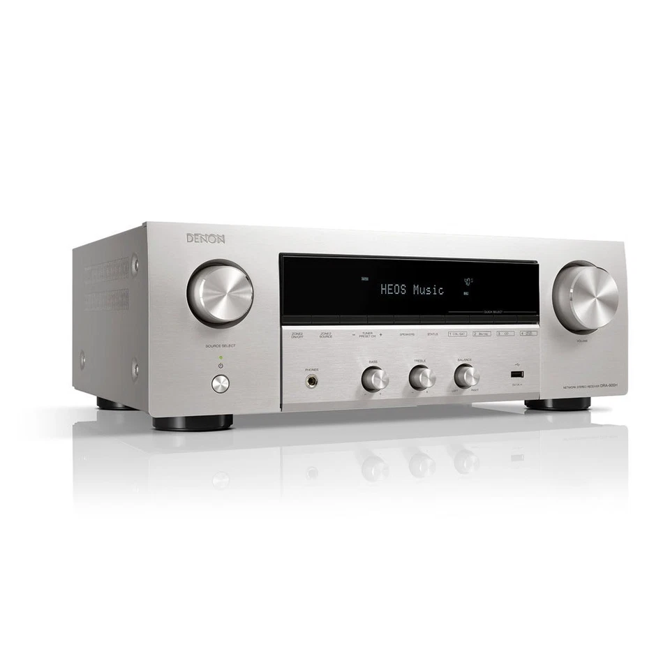 Denon DRA-900H 2.2 Channel 8K Stereo Receiver with HEOS and Bluetooth Silver - Image 4 of 4