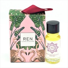 REN Clean Skincare Moroccan Rose Otto Bath Oil , 10 ml / 1.7 oz