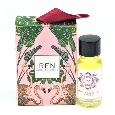REN Clean Skincare Moroccan Rose Otto Bath Oil , 10 ml / 1.7 oz