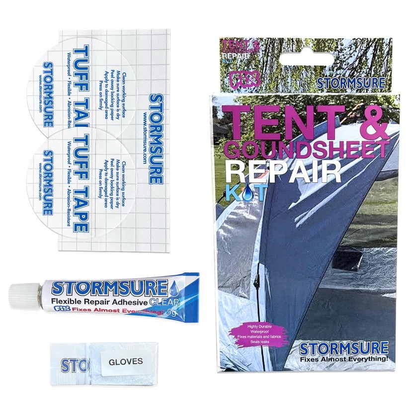 Stormsure Tent and Groundsheet Repair Kit Fix Diy Amend Travel Other - Image 2