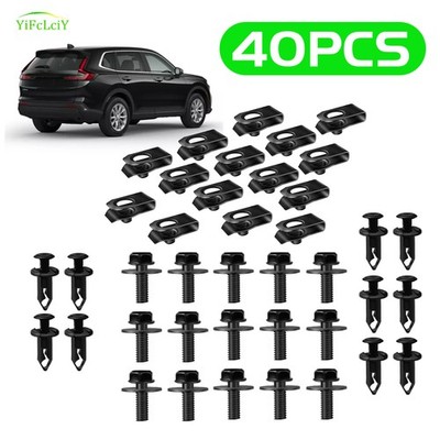 40-Piece Body Bolts & U-Nut Clips Kit – Engine Under Cover Splash Shield For Lexus RX350