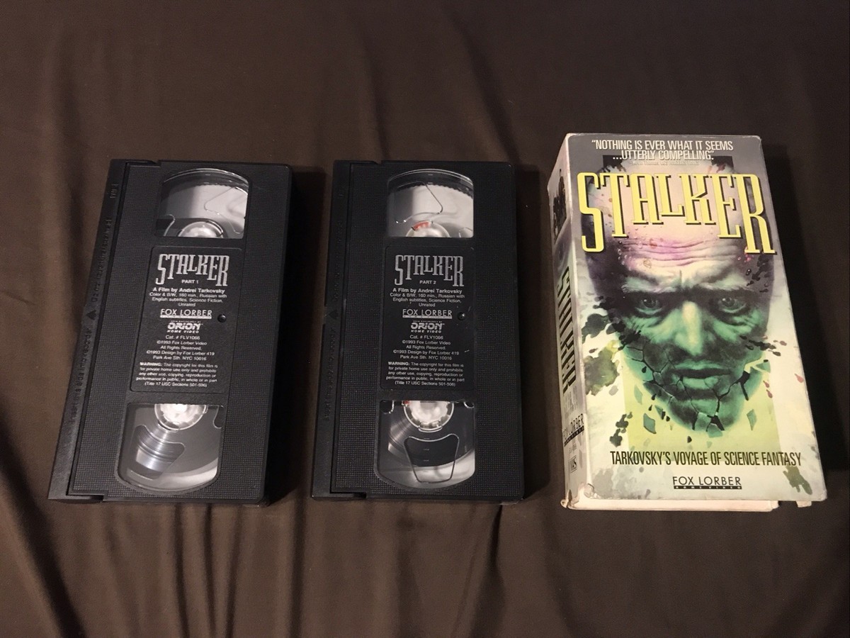 Stalker (VHS, 1996, 2-Tape Set) for sale online | eBay