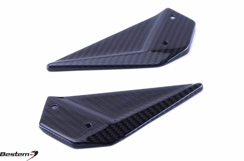 EBR 1190 RX SX Carbon Fiber Rearset Heel Plates Guards, Twill, 100% - Изображение 4 из 4