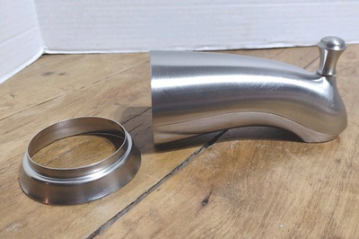 #ad #ad Kohler Forte Diverter Tub Spout Vibrant Brushed Nickel New $26.94