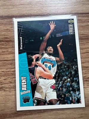1996-97 Anthony Avent-Upper Deck Collector's Choice #160-  Vancouver Grizzlies