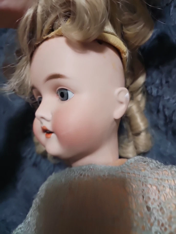 Muñeca Reina Luisa Armand Marsella 22"" 100 Alemania Cabeza Bisque Antigua Foto 3 de 4