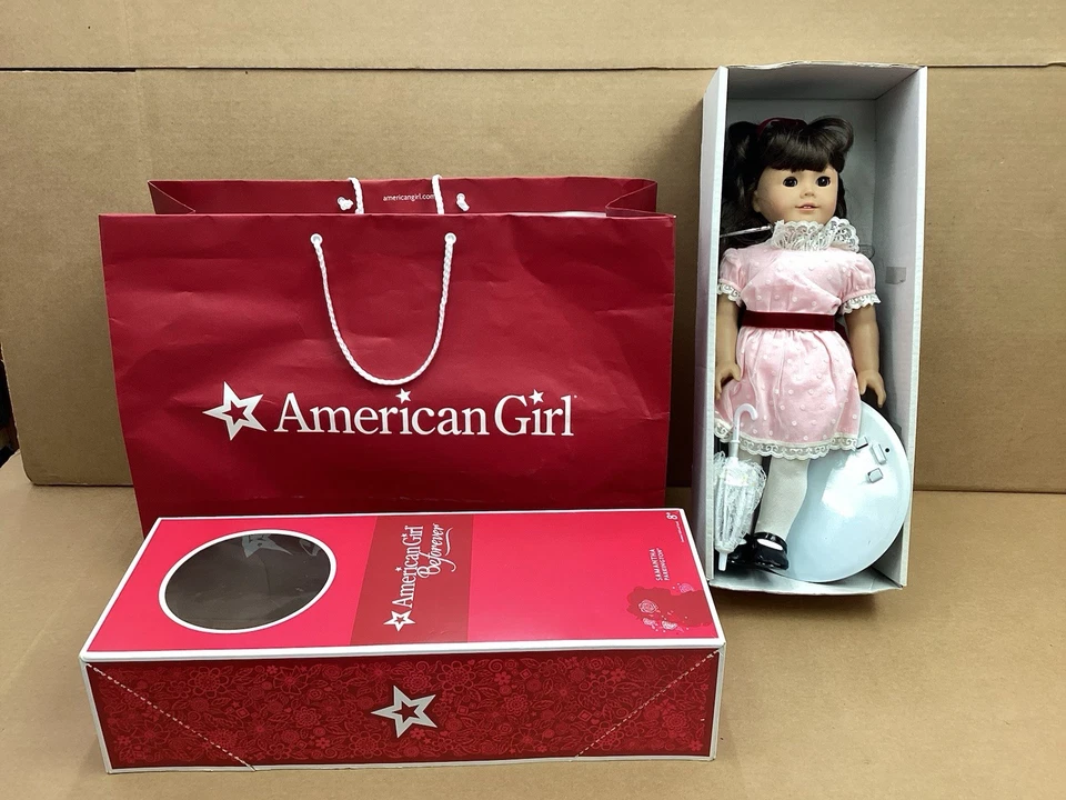 American Girl 18" Samantha Parkington Doll Light Skin Brown Hair Brown Eyes - Image 2 of 4