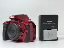 Nikon D5300 Red Body Operational Check Completed Digital Single Lens Reflex