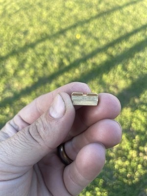 1911 Mil Spec Gold Plated Rear Fixed Sight Usgi Custom