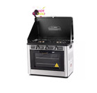 Devanti Portable Gas Camping Oven Outdoor Caravan Stove Cooker Stainless Steel