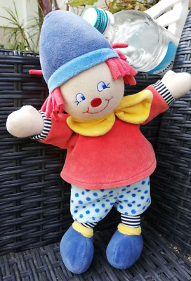 Sterntaler Spieluhr Clown Plüsch Baby La Le Lu Harlekin Kasperl Niki Nici Puppe 