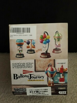 リーメント スヌーピー Snoopy’s Balloon Journey 6種 Re-Ment - Snoopy's Balloon Journey - 6 boxes - Complete set - New