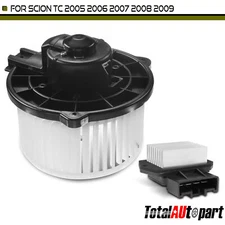 New HVAC Heater Blower Motor with wheel & Resistor for Scion tC 2005-2009 Front