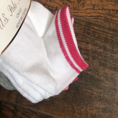 U.S. Polo Assn. 10 Paar Damensocken niedrig geschnitten feuchtigkeitskontrollierend Schuhgröße 4-10 neu mit Etikett - Bild 3 von 6