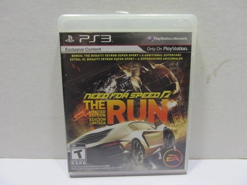 Need for Speed the Run- Limited Edition (Sony PlayStation 3, 2011) Complete