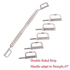 Dental Interproximal Enamel Reduction IPR Contouring Strip Serrated Automatic