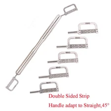 Dental Interproximal Enamel Reduction IPR Contouring Strip Serrated Automatic