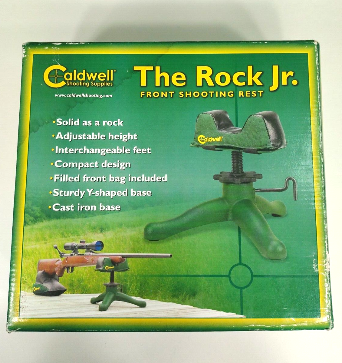 Caldwell Shooting Supplies The Rock Jr. Metal Front Rifle Rest | eBay