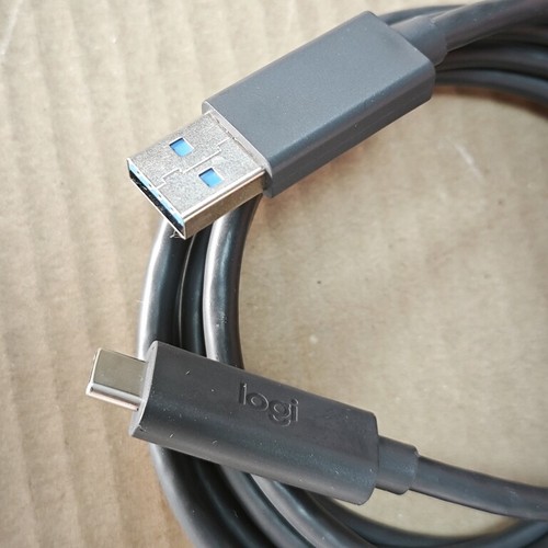 Logitech C1000E/S Data USB-C Charging 3.0 Transmission Cable Camera 2.2m 4K - 第 3/5 張圖片