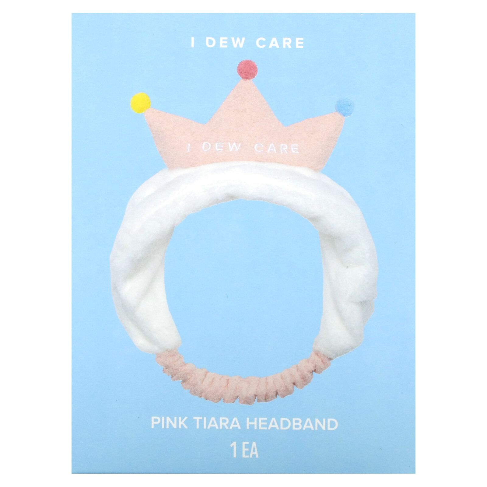 Повязка-тиара розовая 1 повязка на голову 3190₽