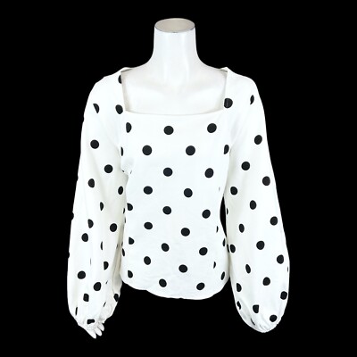 Girl With Curves Women's Ponte Square Neck Blouse Top Black