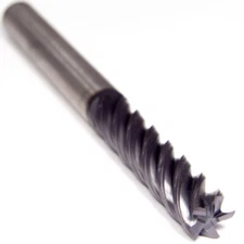 Widia Hanita 5095348 Carbide Square End Mill 1/2" 5FL AlTiN 5W1S
