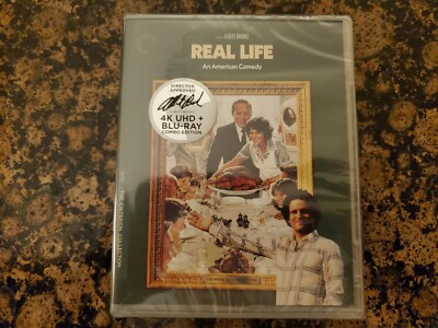 Real Life Criterion 4K UHD & Blu-ray, New, Sealed, Free Shipping in the US