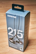Shure SE215-K Sound Isolating In-Ear DJ Monitoring Headphones Earphones