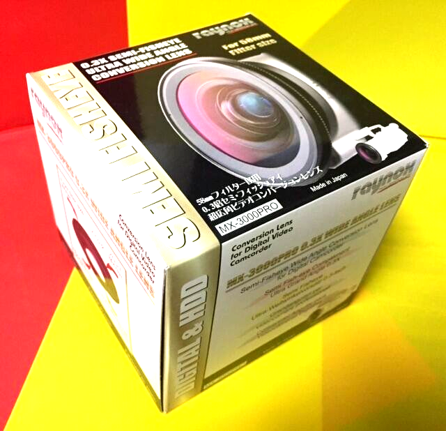 Raynox MX-3000 WIDE SEMI-Fisheye Lens 0.3X to CANON REBEL TXi EOS