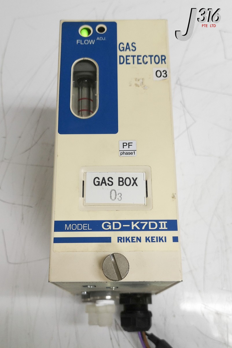 ＊an＊ 20448 RIKEN KEIKI GAS DETECTOR, GAS BOX (O3) GD-K7DII | eBay