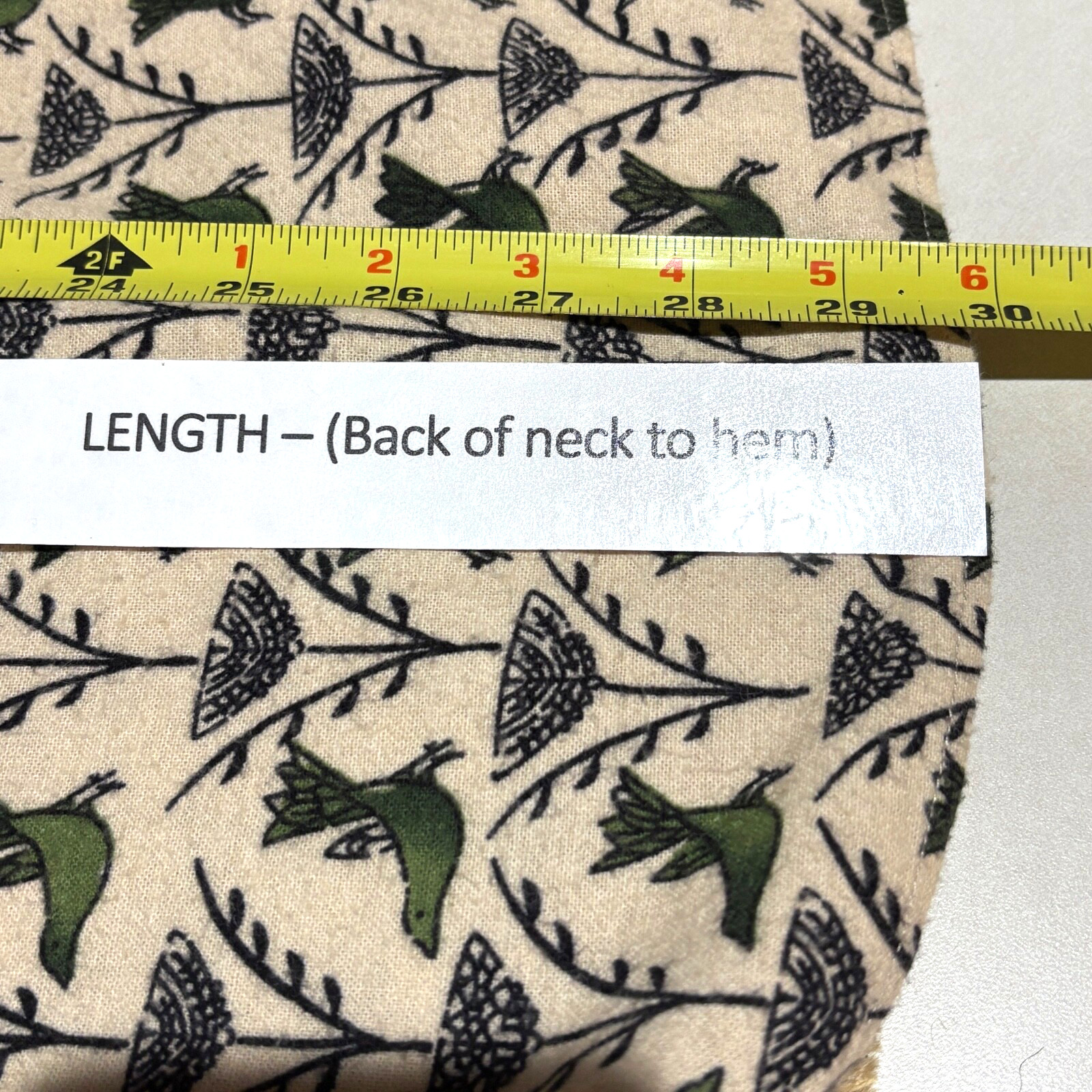 Modern Liberation Men's Long sleeve Flanel Button Up Shirt Sz XL Novelty Birds