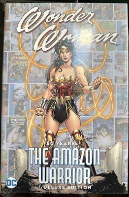 Wonder Woman: 80 Years of the Amazon Warrior The Deluxe Edition Hardcover Sealed