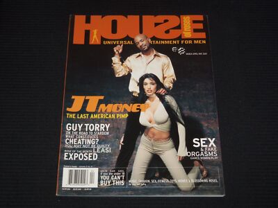 2001 MARCH-MAY HOUSE OF ROSES MAGAZINE - JT MONEY LAST AMERICAN PIMP - B 4275F